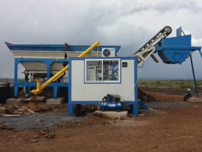 Nhà máy trộn đất ổn định YWCB300 ở Kenya